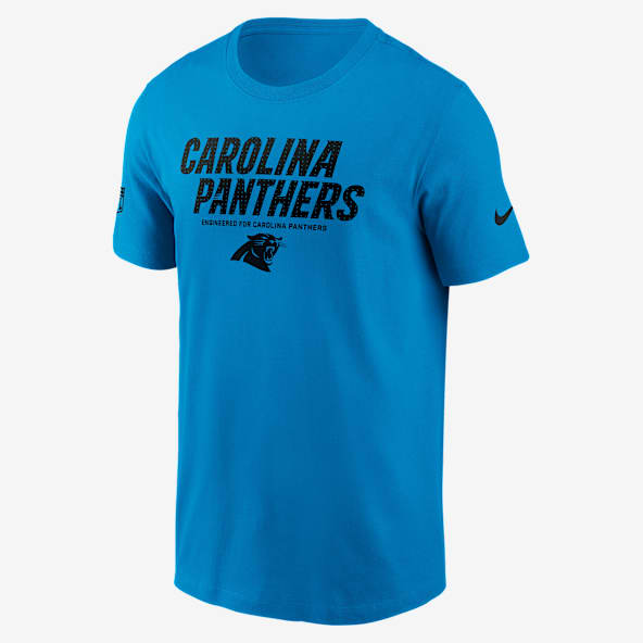 Carolina Panthers Sideline Team Issue Men's Nike Dri-FIT NFL T-Shirt