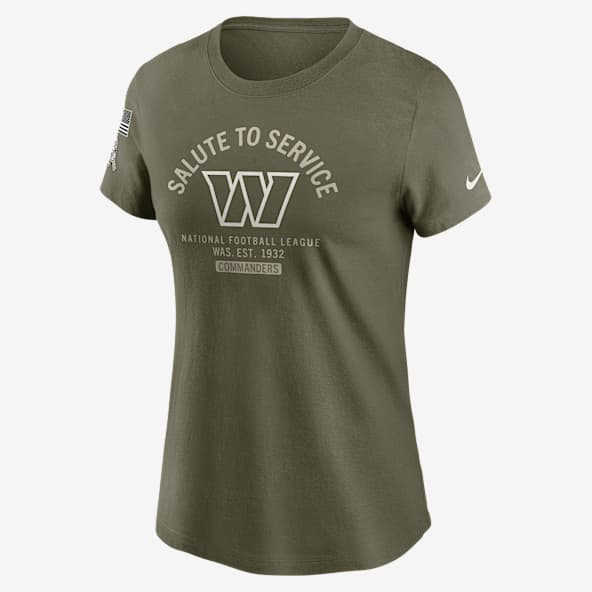 Washington Commanders Salute to Service Sideline Women's Nike NFL T-Shirt