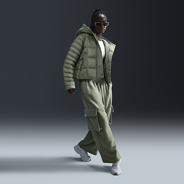 Nike Sportswear Women's Low-Rise Oversized French Terry Open-Hem Pants