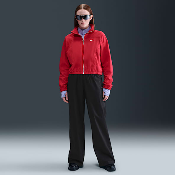Nike Sportswear Chill Poplin Women's High-Waisted Loose Open-Hem Trousers