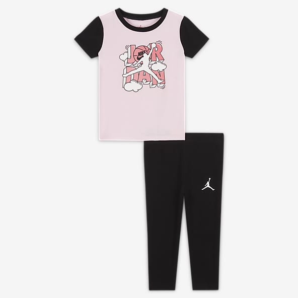 Jordan Baby (12-24M) Stack of Clouds Leggings Set
