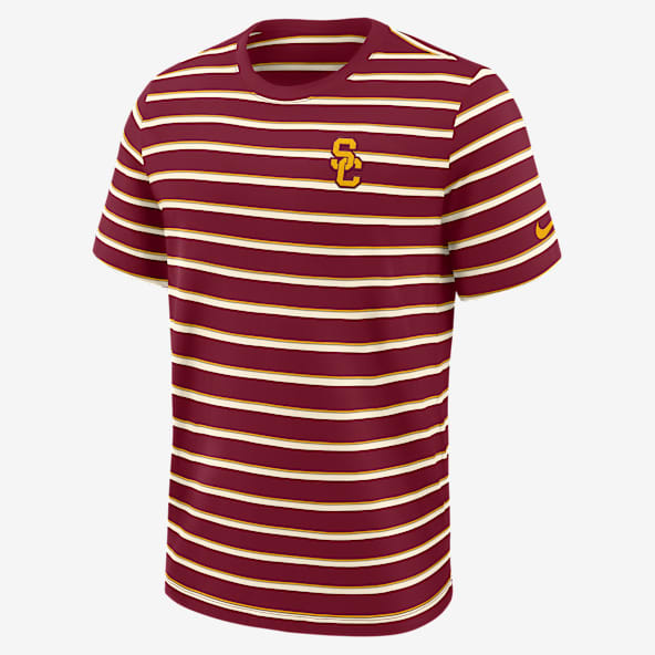 USC Athletic Prep Legacy Summit Stripe Men's Nike College T-Shirt