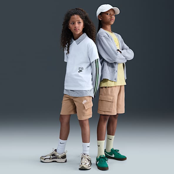 Nike Sportswear Club Big Kids' French Terry Cargo Shorts