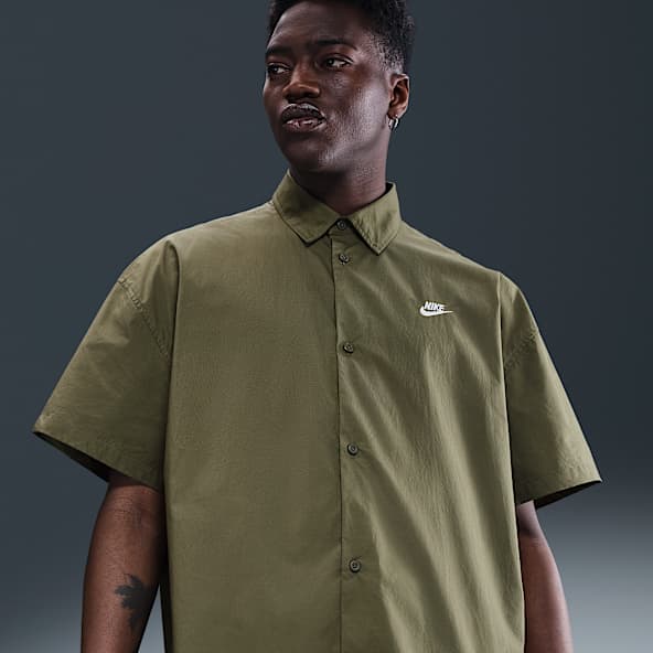 Nike Club Chemise à manches courtes et boutons pour homme