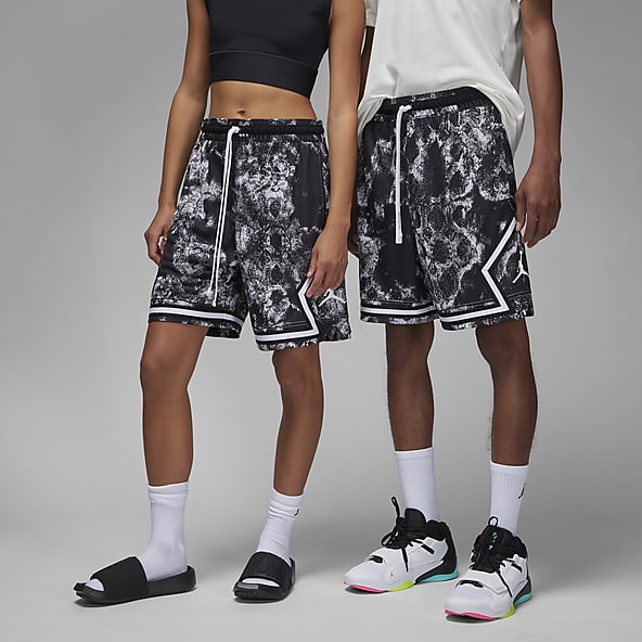 mens white jordan shorts