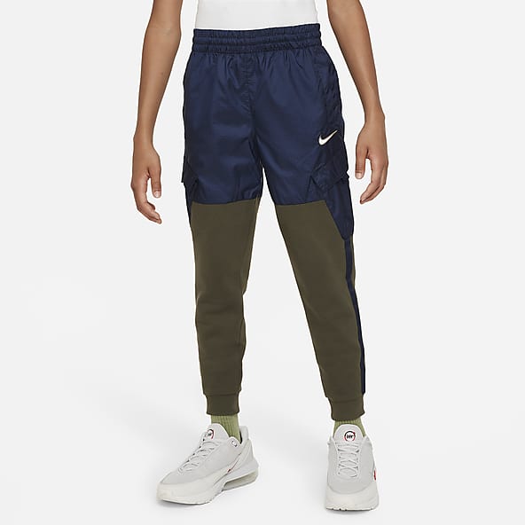 Nike PANTALON CHANDAL NIOS ACADEMY CW6124 Azul - textil pantalones