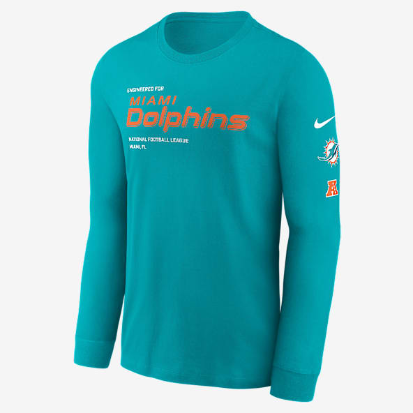 Miami Dolphins Play To Win Essential Men's Nike NFL Long-Sleeve T-Shirt