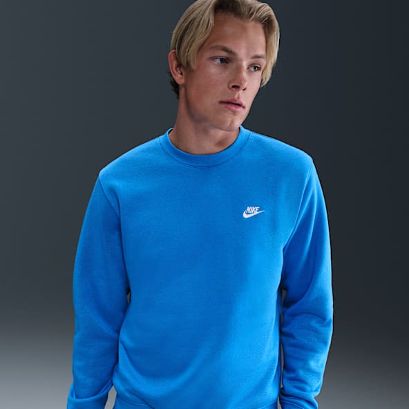 Nike Club Sudadera de cuello redondo de tejido Fleece para hombre