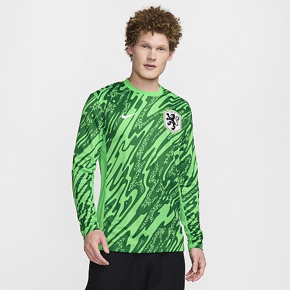 Equipación de portero Stadium Países Bajos 2024/25 (selección femenina) Camiseta de fútbol Replica Nike Dri-FIT - Hombre