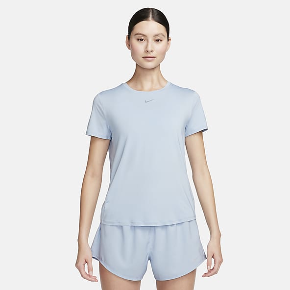 Women's Staying Dry Yoga Short Sleeve Shirts. Nike IN