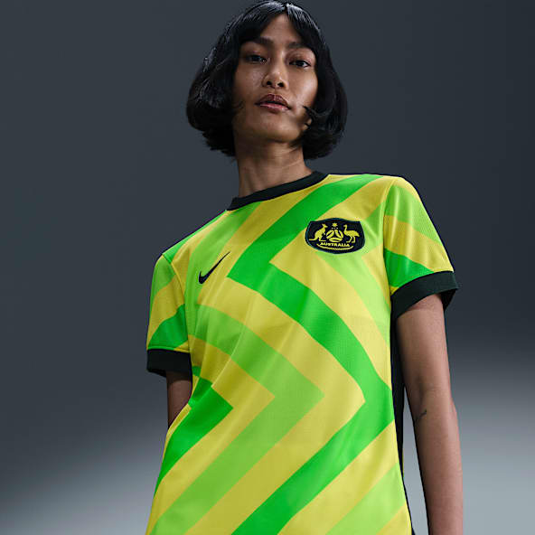 Australien 2025/26 Stadium Home Nike Dri-FIT Replica-fodboldtrøje til kvinder