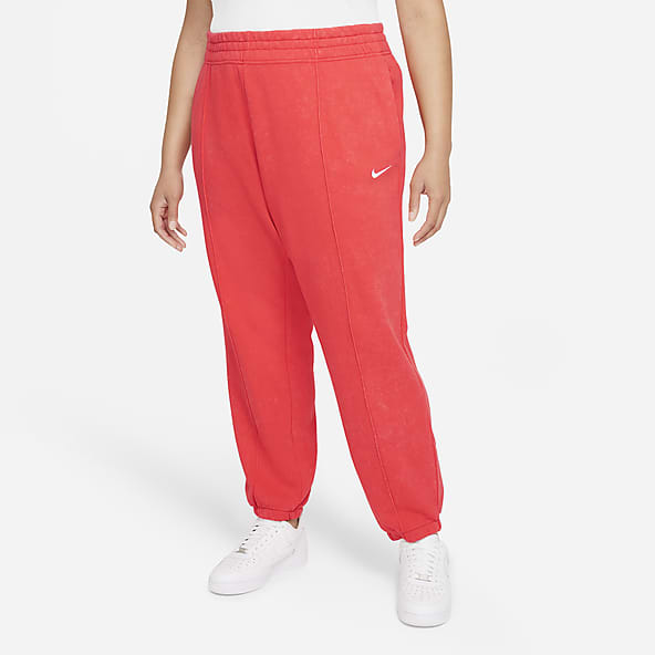 nike sportswear essential collection women's washed fleece pants