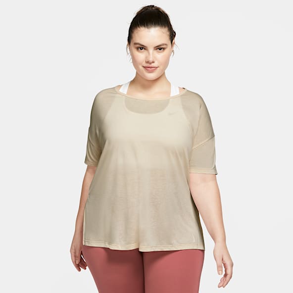 plus size nike tops