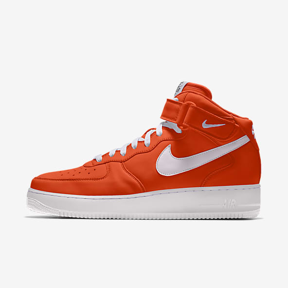 لوحة ورد Orange Air Force 1 Shoes. Nike.com لوحة ورد