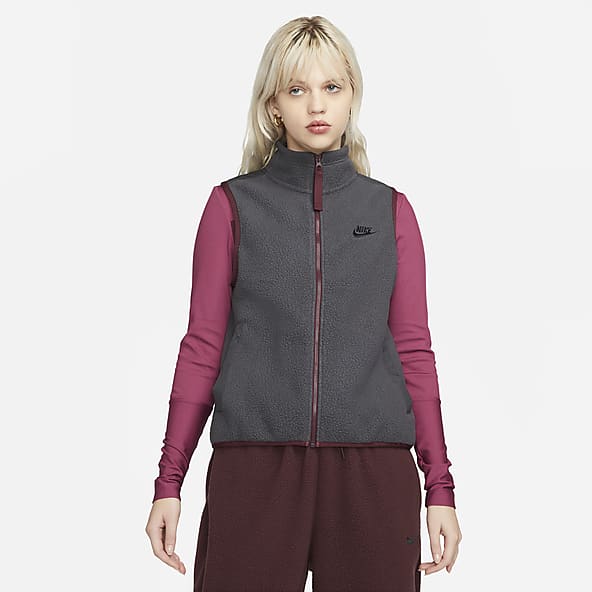 nike running element quarter zip top in black