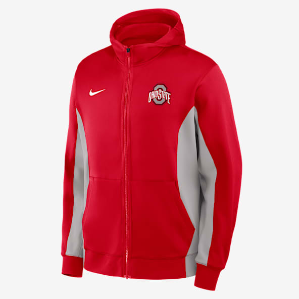 Ohio State Game Men's Nike Dri-FIT College Full-Zip Hooded Jacket