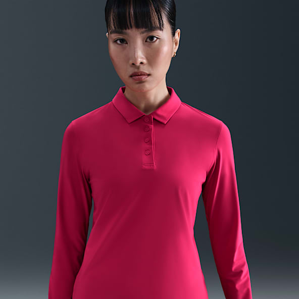 Nike Victory Långärmad pikétröja Dri-FIT för kvinnor