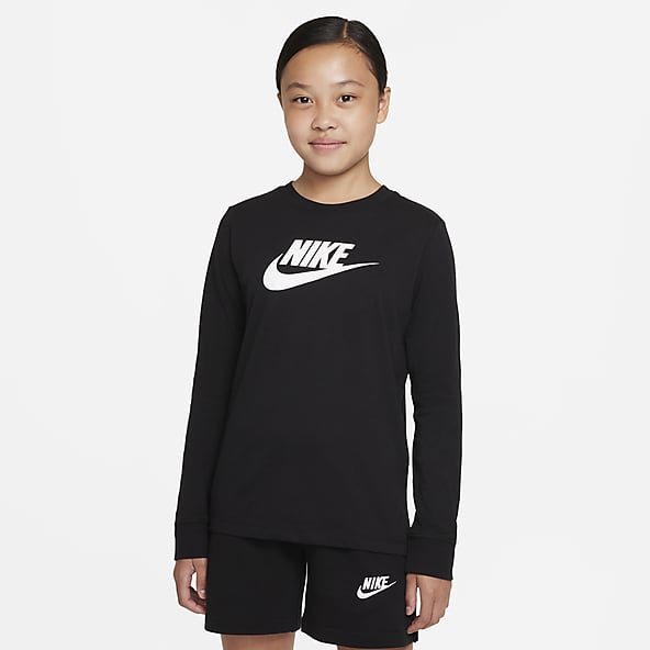 Nike Sportswear Big Kids' (Girls') Long-Sleeve T-Shirt
