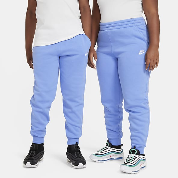 Boys Nike Jogging Workout Gym Long Pants Size Small Blue & Silver W/Draw  String | eBay