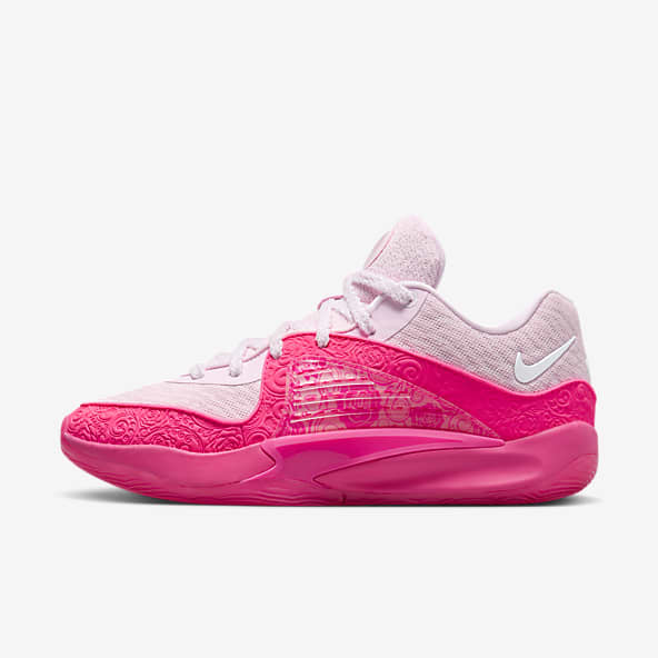 Tenis de basquetbol rosas best sale