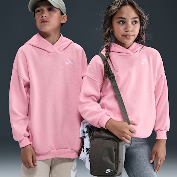 Nike Sportswear Club Fleece Big Kids' Oversized Pullover Hoodie