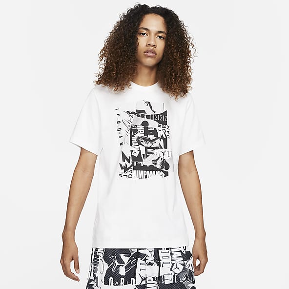 polera jordan blanca