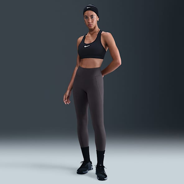 Nike Universa Women's Medium-Support High-Waisted Full-Length Leggings with Pockets