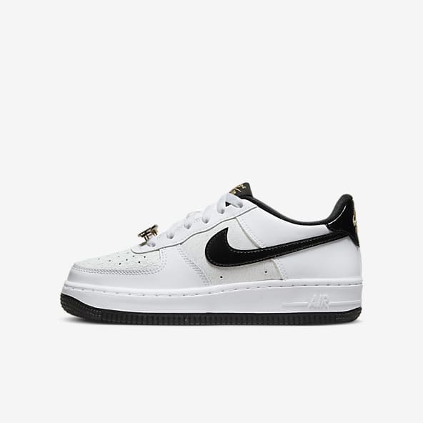 nike black and white air force 1 womens