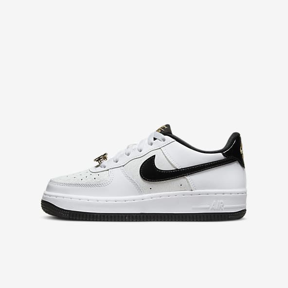 nike air force 1 mens white and gold