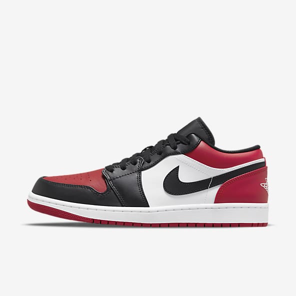 red and black nike