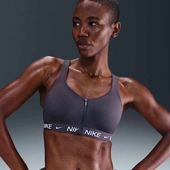 Nike Indy High Support Bra deportivo con almohadillas y cierre frontal para mujer