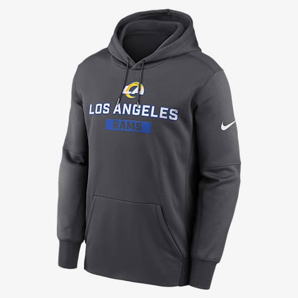 Los Angeles Rams Toss Sweep Men’s Nike Therma NFL Pullover Hoodie