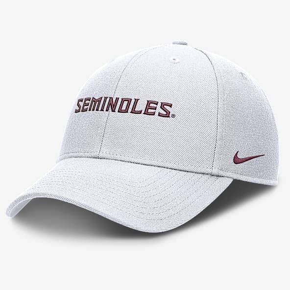 Florida State On-Field Rise Gameday Gorra de rejilla universitaria Nike Dri-FIT ajustable para hombre