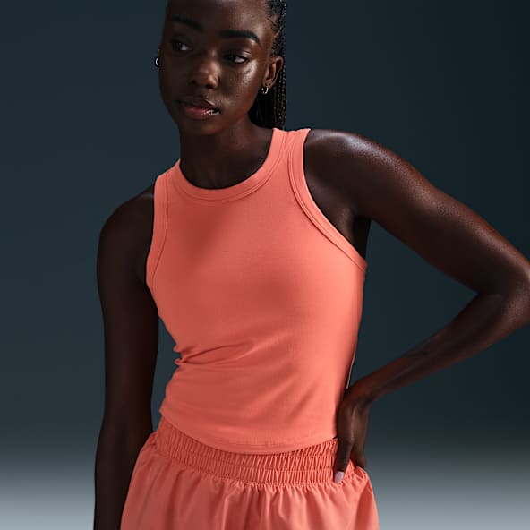 Nike One Fitted Women's Dri-FIT Cropped Tank Top