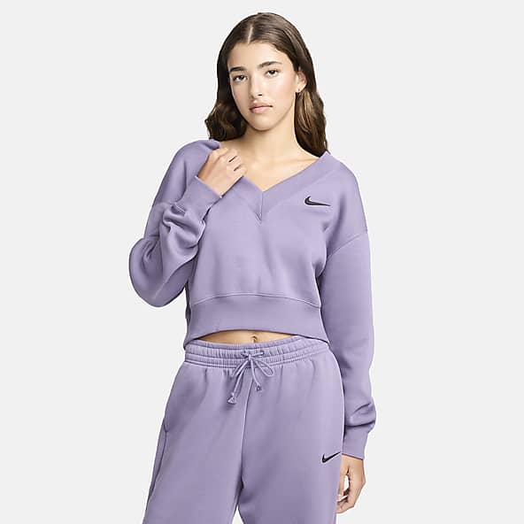 Lightweight Fleece Front Tie Pullover Set - Purple & Plaid in Women's  Fleece Pajamas, Pajamas for Women