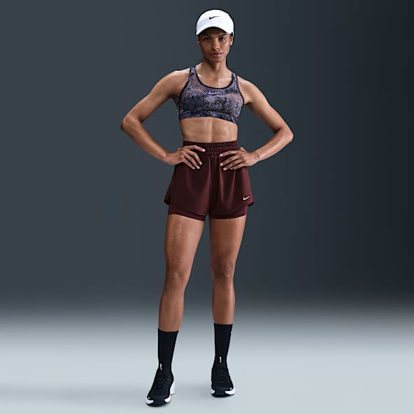 Nike One Women's Dri-FIT High-Waisted 3" 2-in-1 Shorts