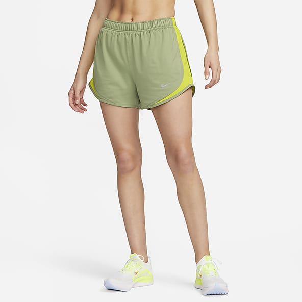 Nike Shorts Womens Small Running Dri Fit Orange Lined Workout Mesh Sides  624278