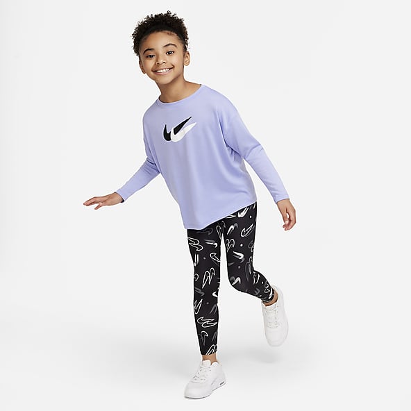 NikeNike Little Kids' Long Sleeve T-Shirt and Leggings Set