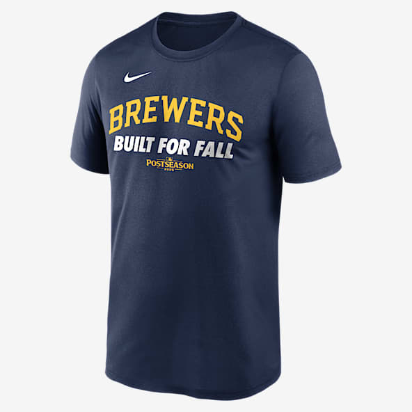 Milwaukee Brewers 2025 Postseason Authentic Collection Legend Men's Nike Dri-FIT MLB T-Shirt