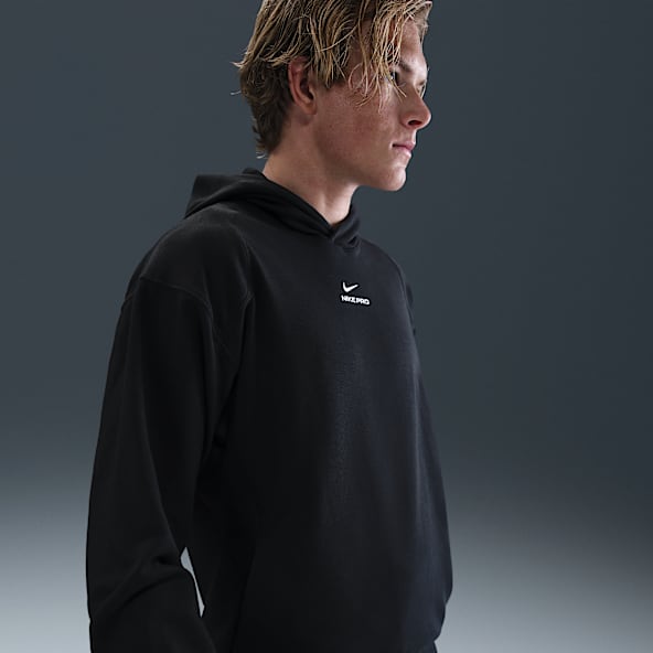Nike Pro Dri-FIT középső rétegnek szánt, kapucnis férfi edzőpulóver