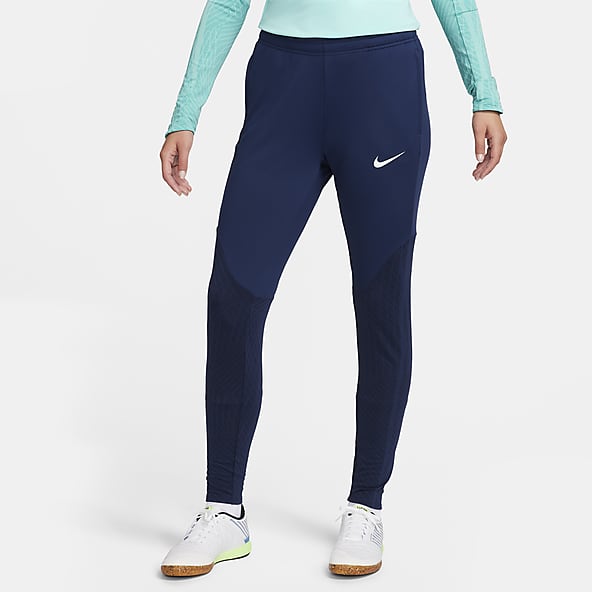 Nike Women Dri-FIT Rivalry Basketball Pants L Navy Blue