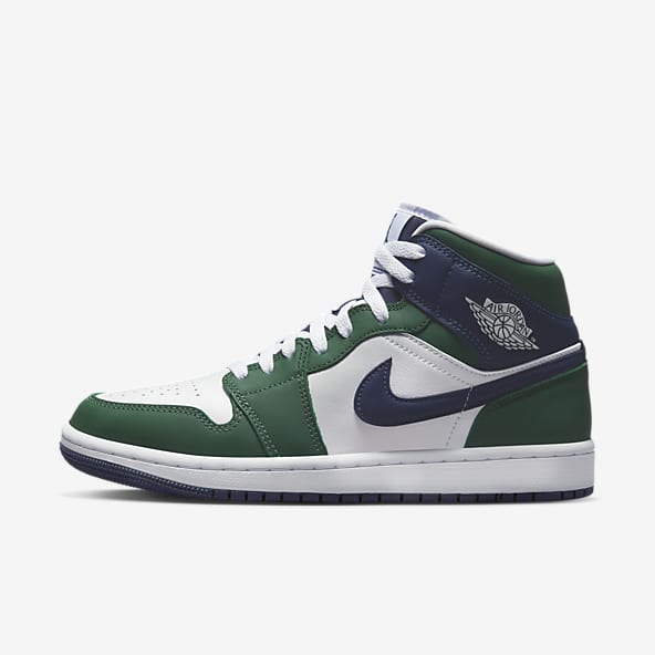 green nike shoes air jordan
