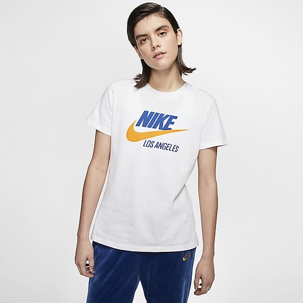 white nike top
