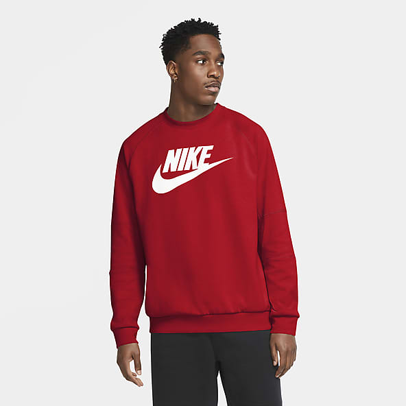 nike hoodie with red writing