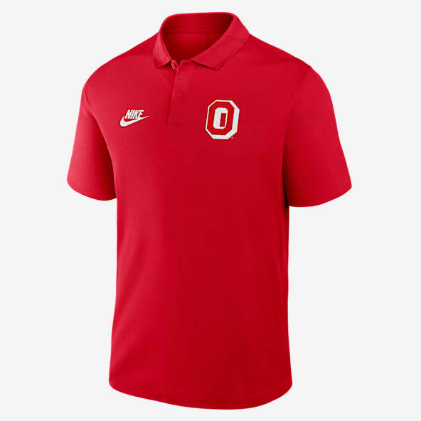 Ohio State Primetime Victory Legacy Vault Logo Men's Nike Dri-FIT College Polo