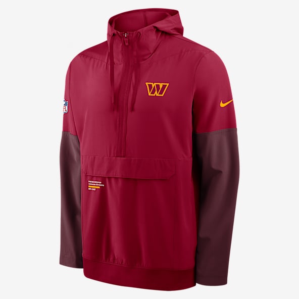 Washington Commanders Well Rounded Anorak Men's Nike NFL 1/2-Zip Hooded Jacket