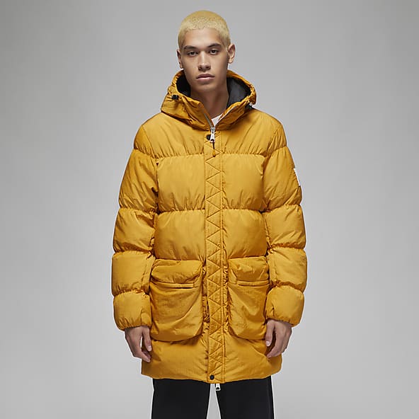 Rains Synthetic Quilted Parka Yellow for Men Mens Clothing Coats Parka coats 