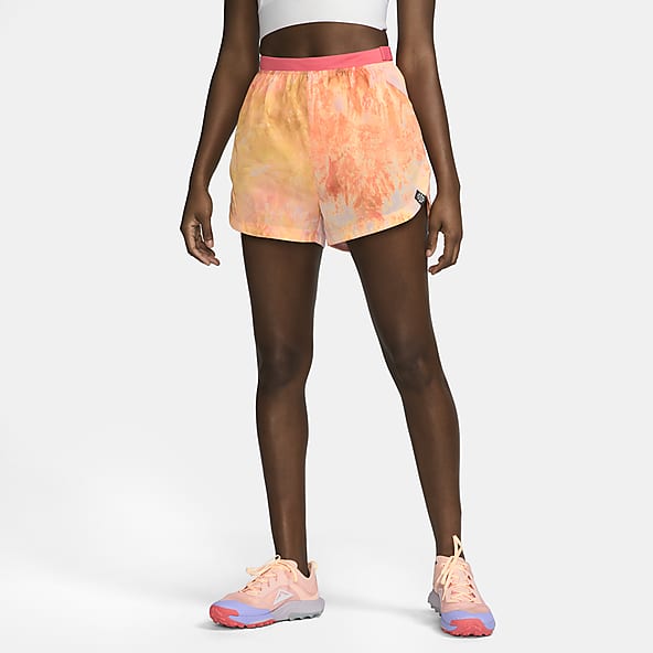 Nike Running Shorts Hot pink draw string womens size XS cotton 651499-691