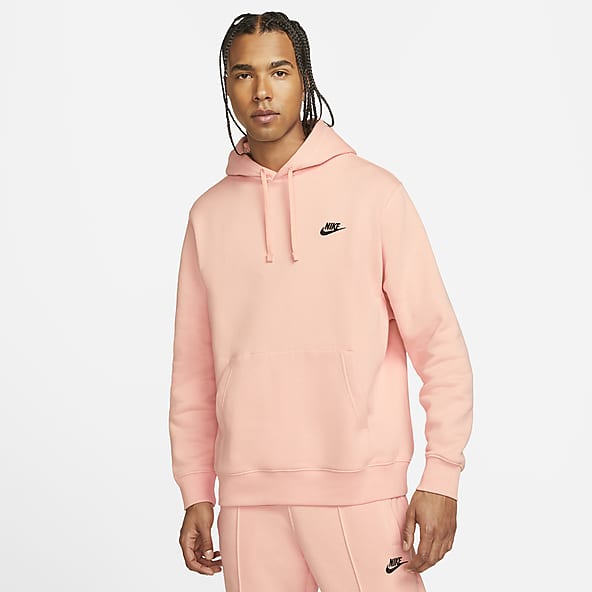 Men's Pink Hoodies \u0026 Sweatshirts. Nike GB