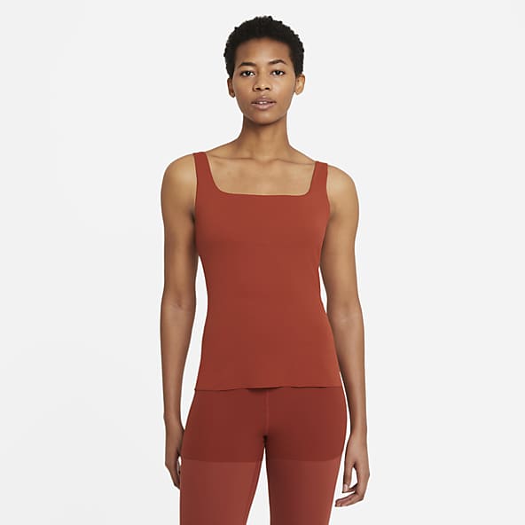 nike tank top with shelf bra